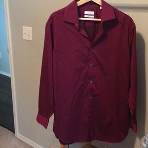 Calvin Klein button-up shirt, 16.5, 32/33
